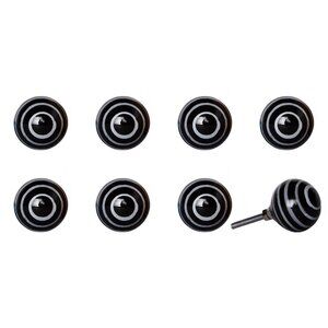 Knob-It Home Decor Classic Cabinet & Drawer Knobs | 8-Piece | K3511